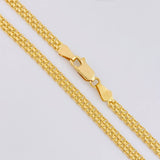 Bismark Chain 10g / 18 in / 3.7mm Yellow Gold 18K