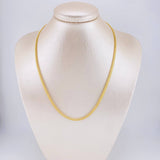 Bismark Chain 10g / 18 in / 3.7mm Yellow Gold 18K