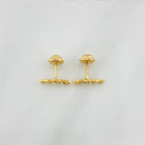 Topos Estrellas 0.85g / in / 3.9mm Oro Amarillo 18K