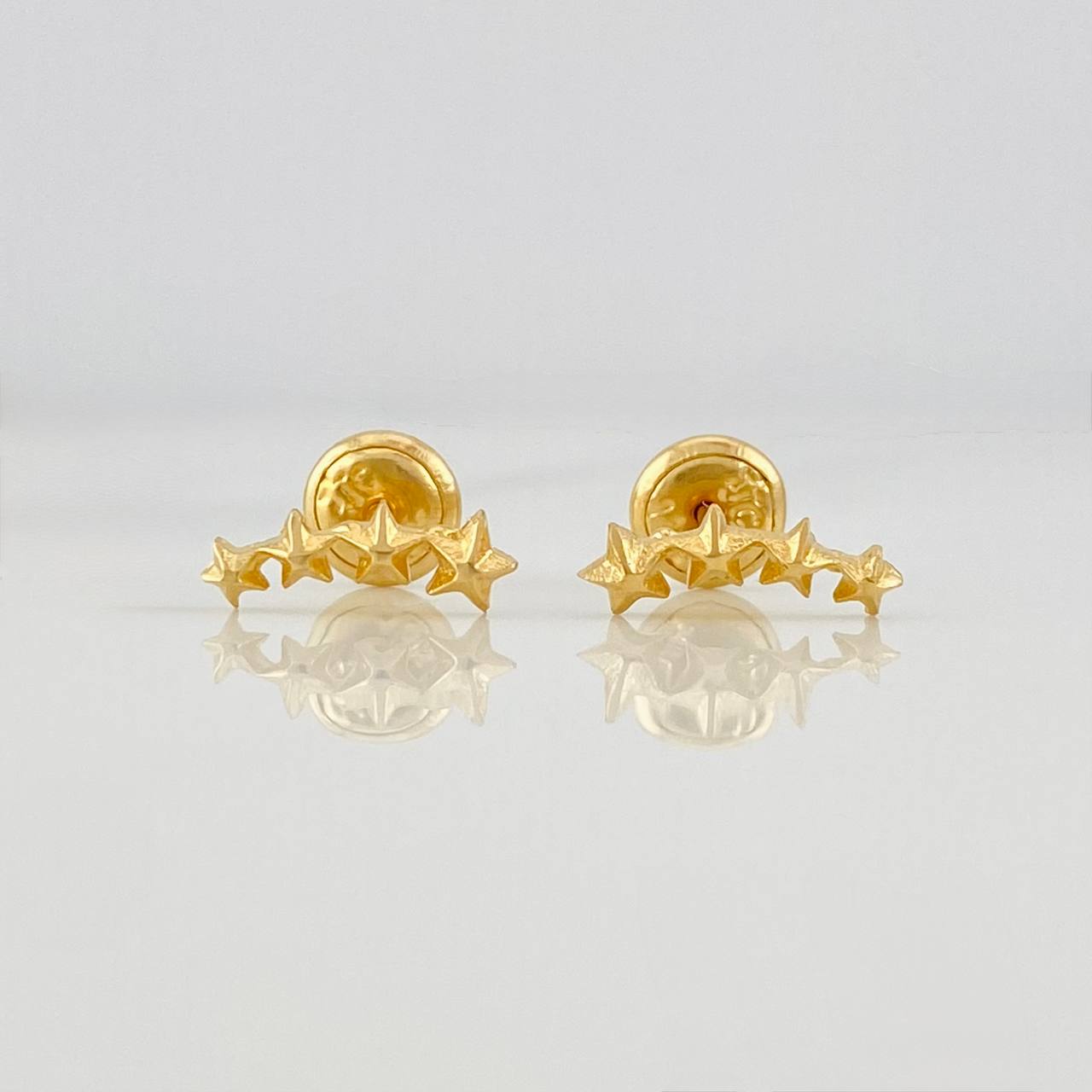 Topos Estrellas 0.85g / in / 3.9mm Oro Amarillo 18K