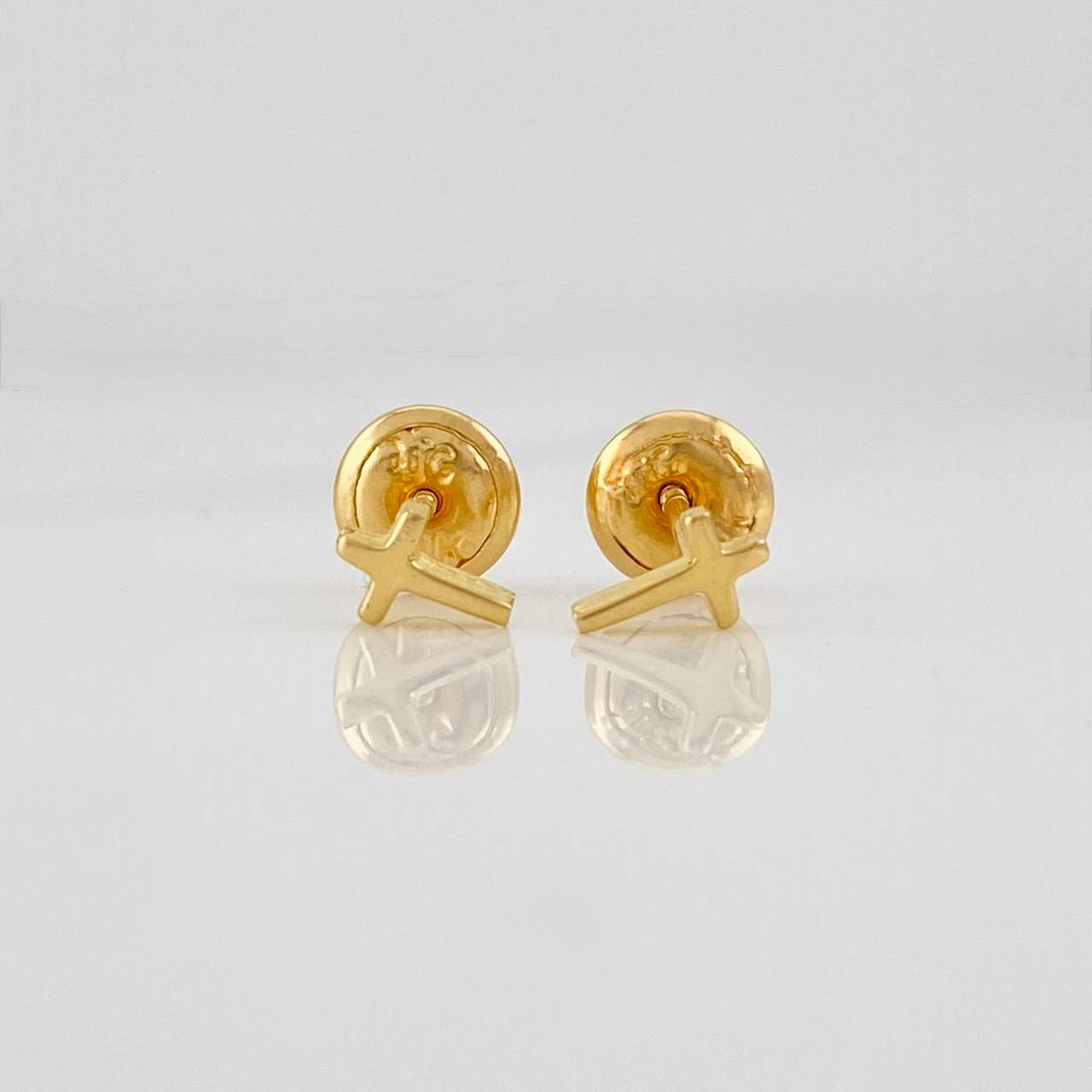 Topos Cruz 0.55g / in / 5.7mm Oro Amarillo 18K