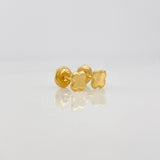 Topos Trébol 0.65g / in / 4.9mm Oro Amarillo 18K