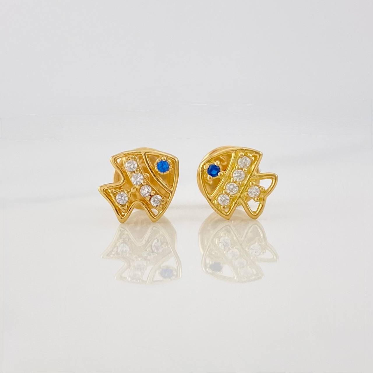 Topos Pez 0.75g / in / 6.19mm Oro Amarillo 18K
