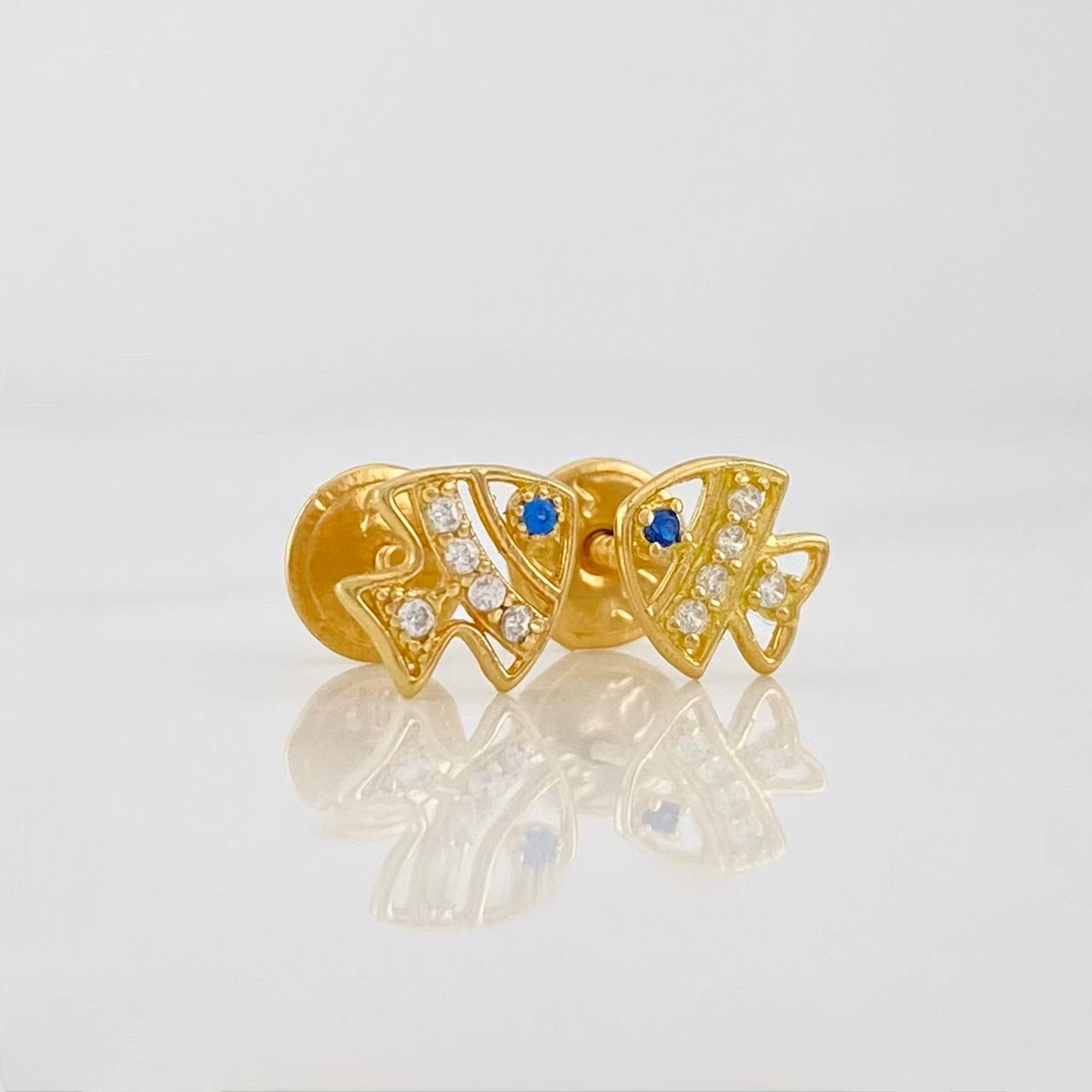 Topos Pez 0.75g / in / 6.19mm Oro Amarillo 18K