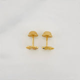 Topos Pez 0.75g / in / 6.19mm Oro Amarillo 18K