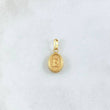 Pendant Letter E 0.55gr / 1.7cm / Smooth Oval Yellow Gold 18K