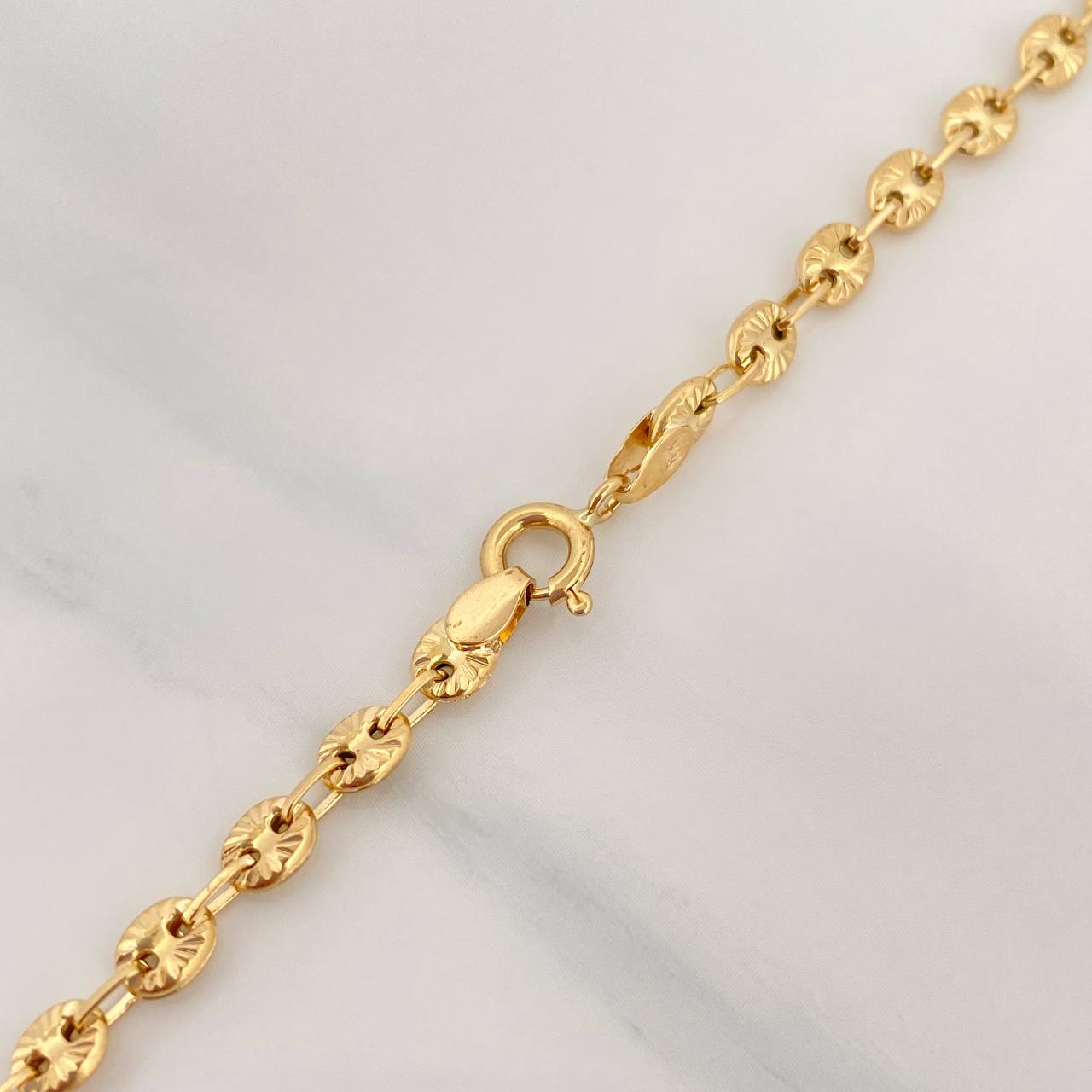 Cadena Gc 8.4 g / 18 1/2 in / 4 mm Oro Amarillo 18K