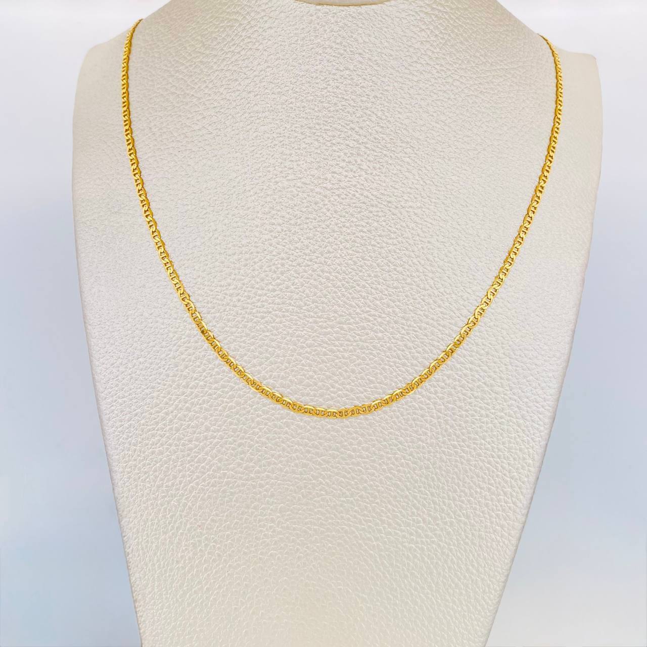 Cadena Escalera 4.4g / 18 in / 2.35mm Oro Amarillo 18K