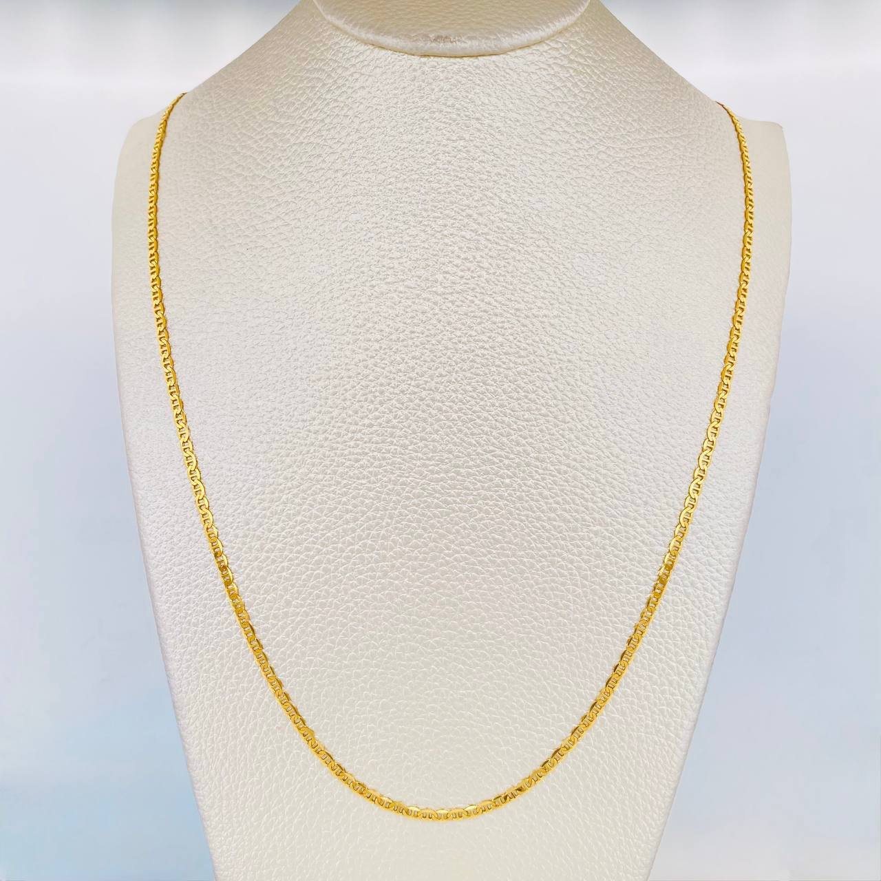Cadena Escalera 5.55g / 24 in / 2.3mm Oro Amarillo 18K