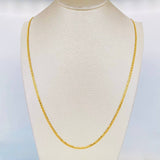 Cadena Escalera 5.55g / 24 in / 2.3mm Oro Amarillo 18K