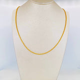 Rope Chain 1.65g / 20 in / 1.54mm Yellow Gold 18K