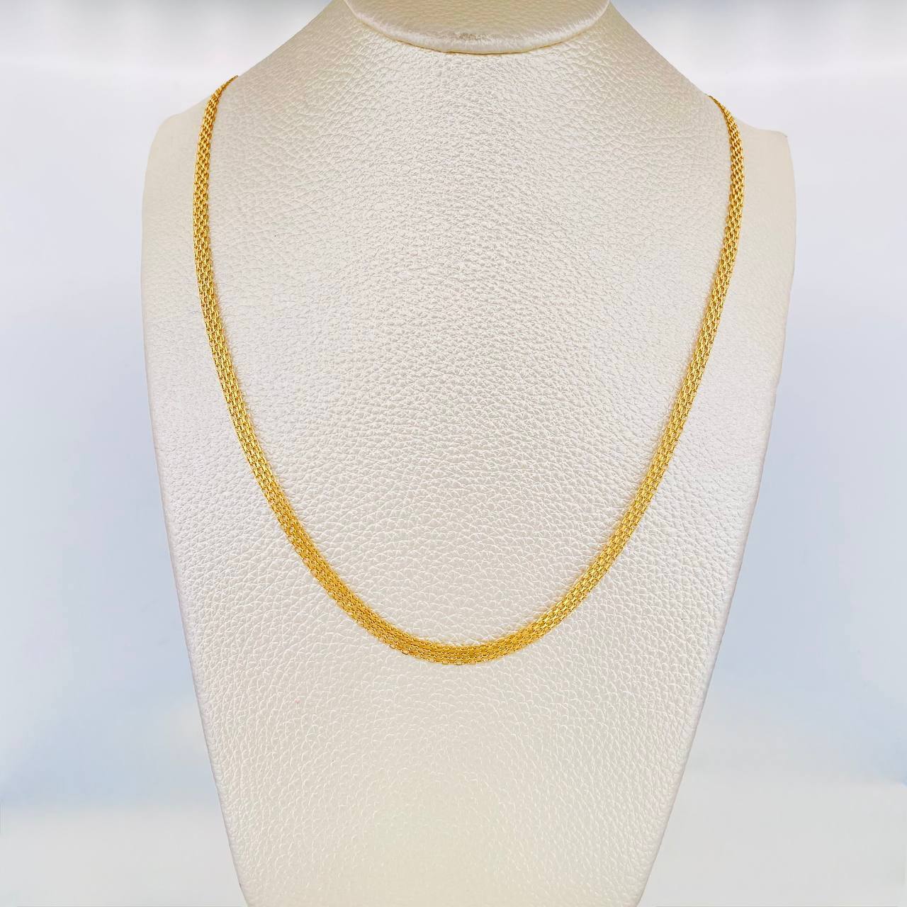 Cadena China 7.75g / 24 in / 4.23mm Oro Amarillo 18K