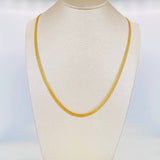 Cadena China 7.75g / 24 in / 4.23mm Oro Amarillo 18K