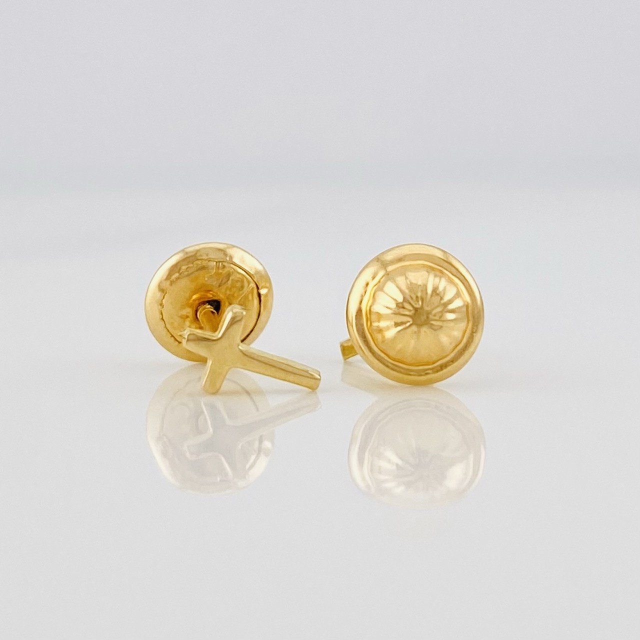 Topos Cruz 0.55g / in / 5.7mm Oro Amarillo 18K