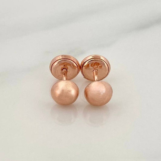Topos Media Bola 0.7g / in / 5mm Oro Rosa 18K