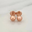 Topos Media Bola 0.65g / in / 5mm Oro Rosa 18K