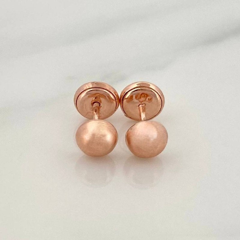 Topos Media Bola 0.6g / in / 5mm Oro Rosa 18K