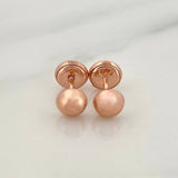 Topos Media Bola 0.6g / in / 5mm Oro Rosa 18K