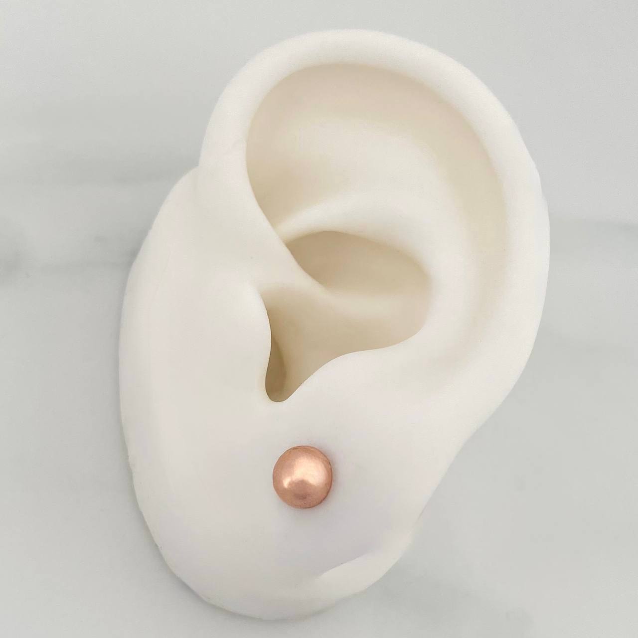 Topos Media Bola 0.65g / in / 5mm Oro Rosa 18K