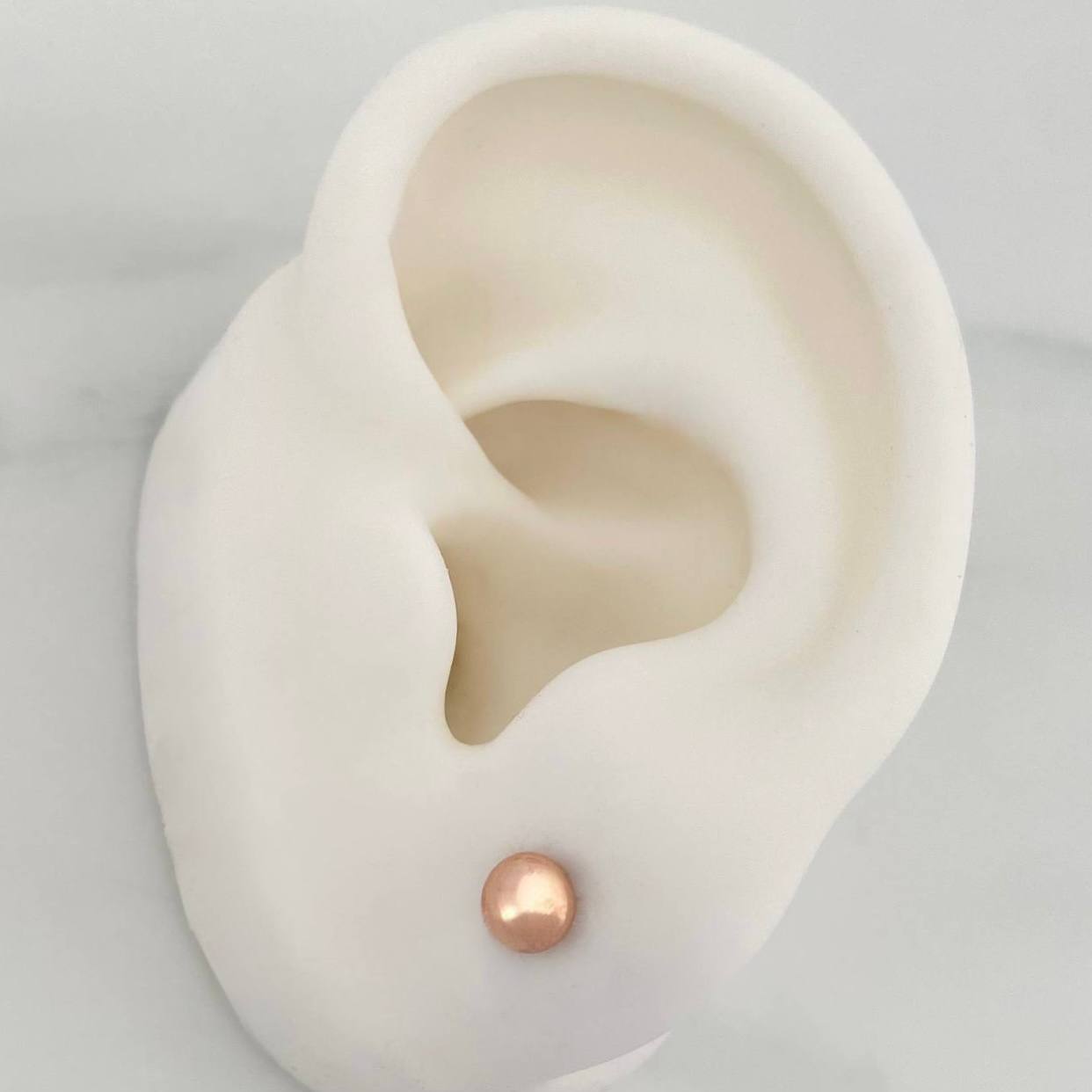 Topos Media Bola 0.55g / in / 4mm Oro Rosa 18K
