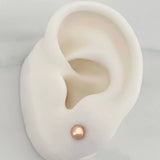 Topos Media Bola 0.55g / in / 4mm Oro Rosa 18K