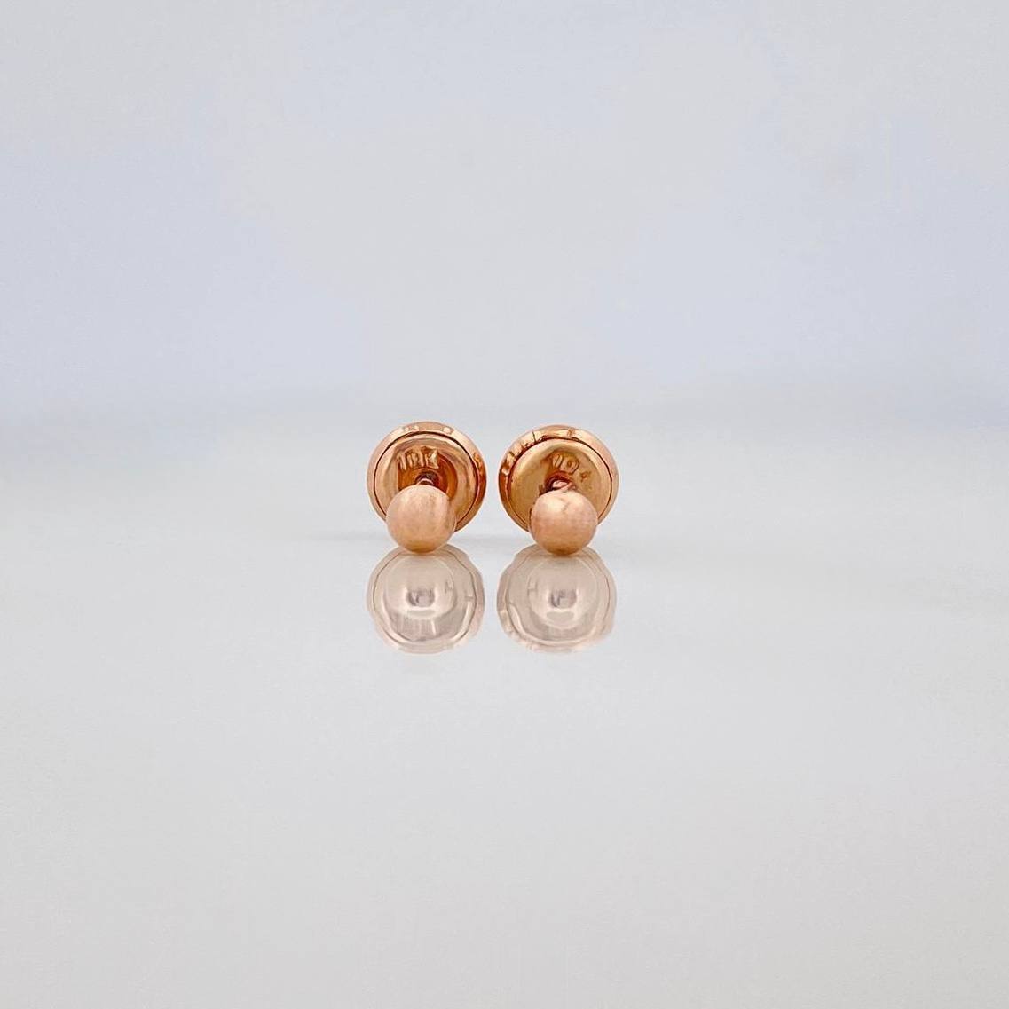 Topos Media Bola 0.5g / in / 3mm Oro Rosa 18K