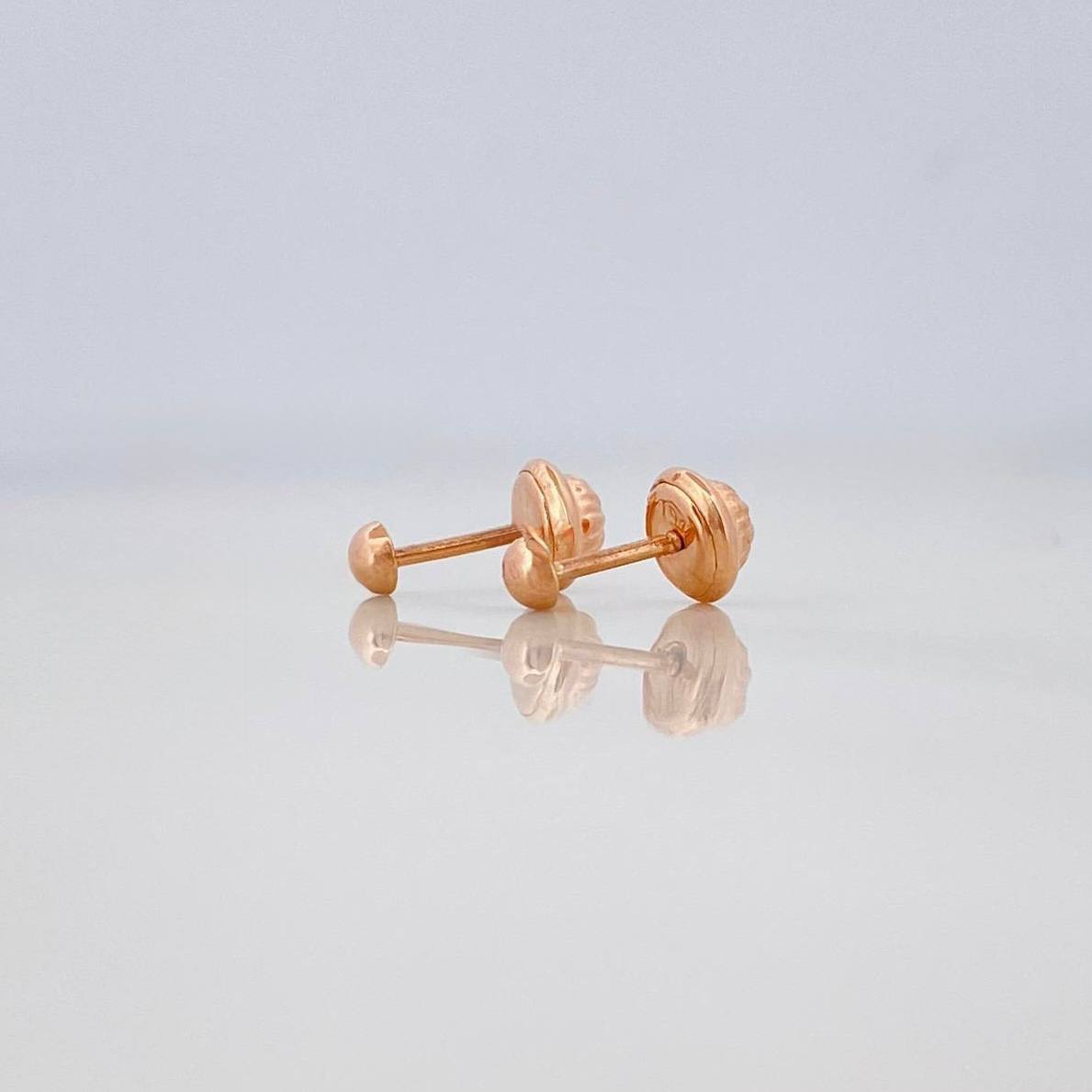 Topos Media Bola 0.5g / in / 3mm Oro Rosa 18K