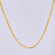 Cadena China 4.25gr / 23 1/2 in / 2.2mm Oro Amarillo +1 18K *