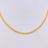 Cadena China 4.25gr / 23 1/2 in / 2.2mm Oro Amarillo +1 18K *