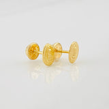 Stud Earrings Virgen de Guadalupe 0.5g / in / 6.8mm Yellow Gold 18K
