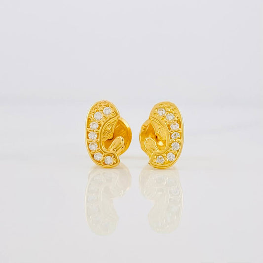 Topos Virgen Maria 0.65g / in / 6.05mm Oro Amarillo 18K