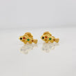 Stud Earrings Fish 1g / in / 4.8mm Yellow Gold 18K