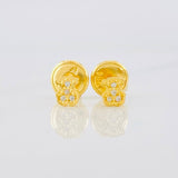 Topos Oso Ts 0.55g / in / 4mm Oro Amarillo 18K
