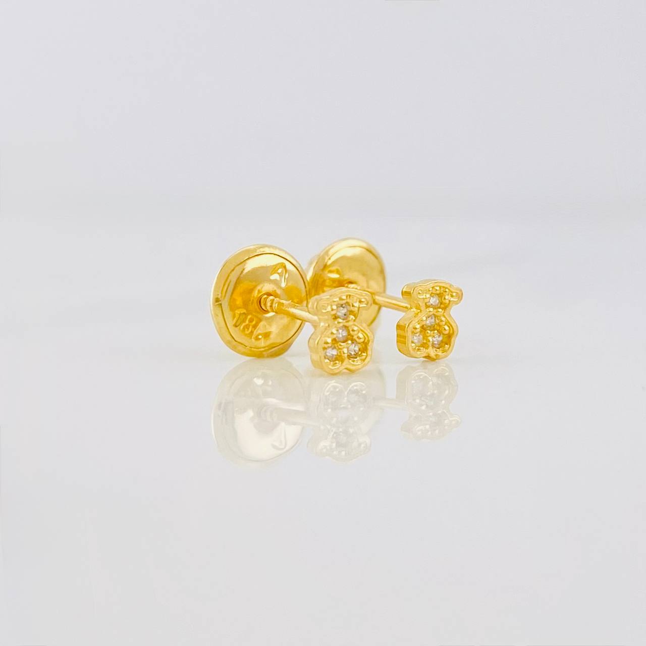 Topos Oso Ts 0.55g / in / 4mm Oro Amarillo 18K