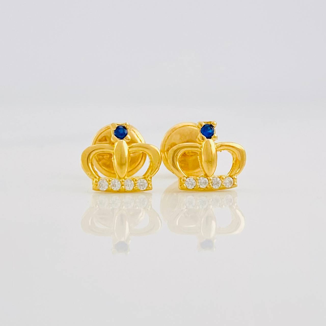 Topos Corona 0.95g / in / 6mm Oro Amarillo 18K