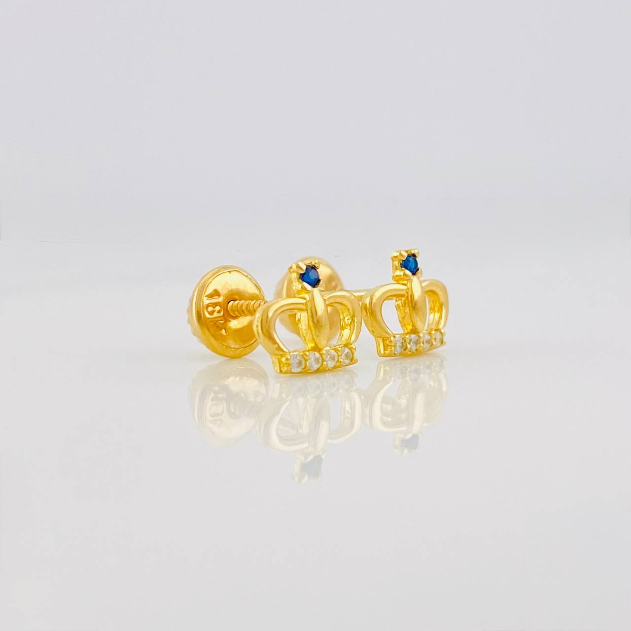 Topos Corona 0.95g / in / 6mm Oro Amarillo 18K