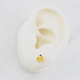 Topos Corona 0.95g / in / 6mm Oro Amarillo 18K