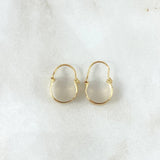 Hoop Earrings I 1.15gr / 1.5cm / Yellow Gold 18K