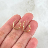 Hoop Earrings I 1.15gr / 1.5cm / Yellow Gold 18K