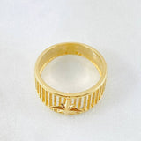 Anillo Estrella cardinal 3.7gr / T6 / Oro Amarillo 18K *