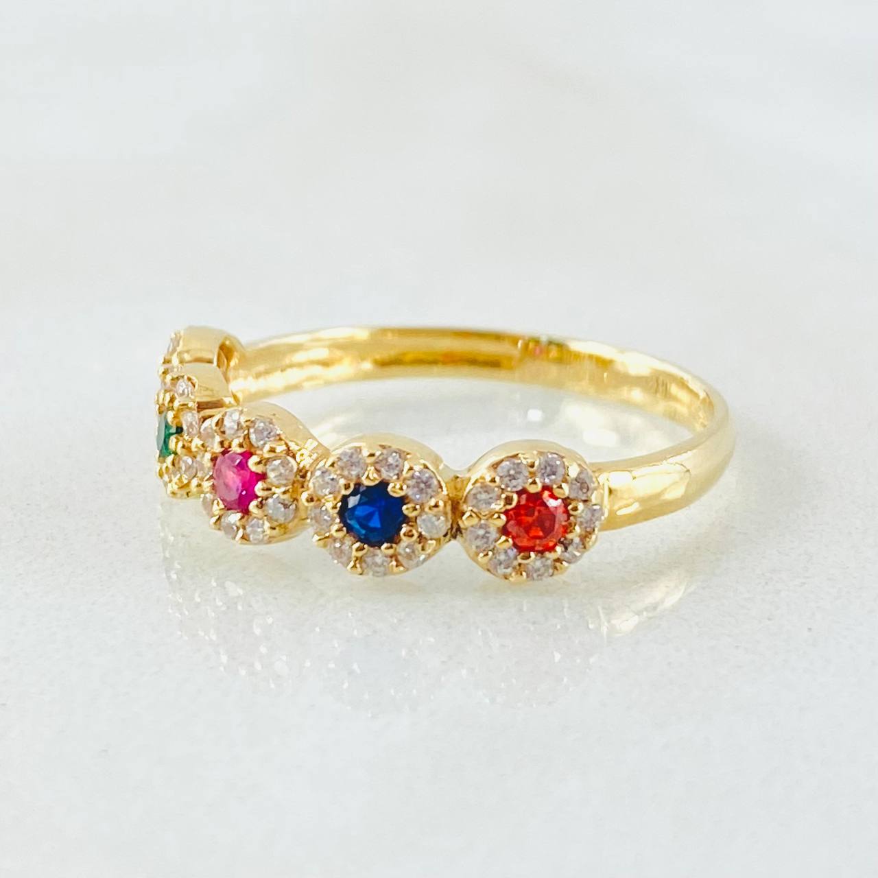 Anillo Churumbela 2.1gr / T6 1/4 / Oro Amarillo 18K *