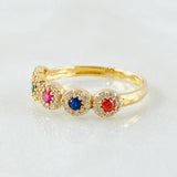 Anillo Churumbela 2.1gr / T6 1/4 / Oro Amarillo 18K *