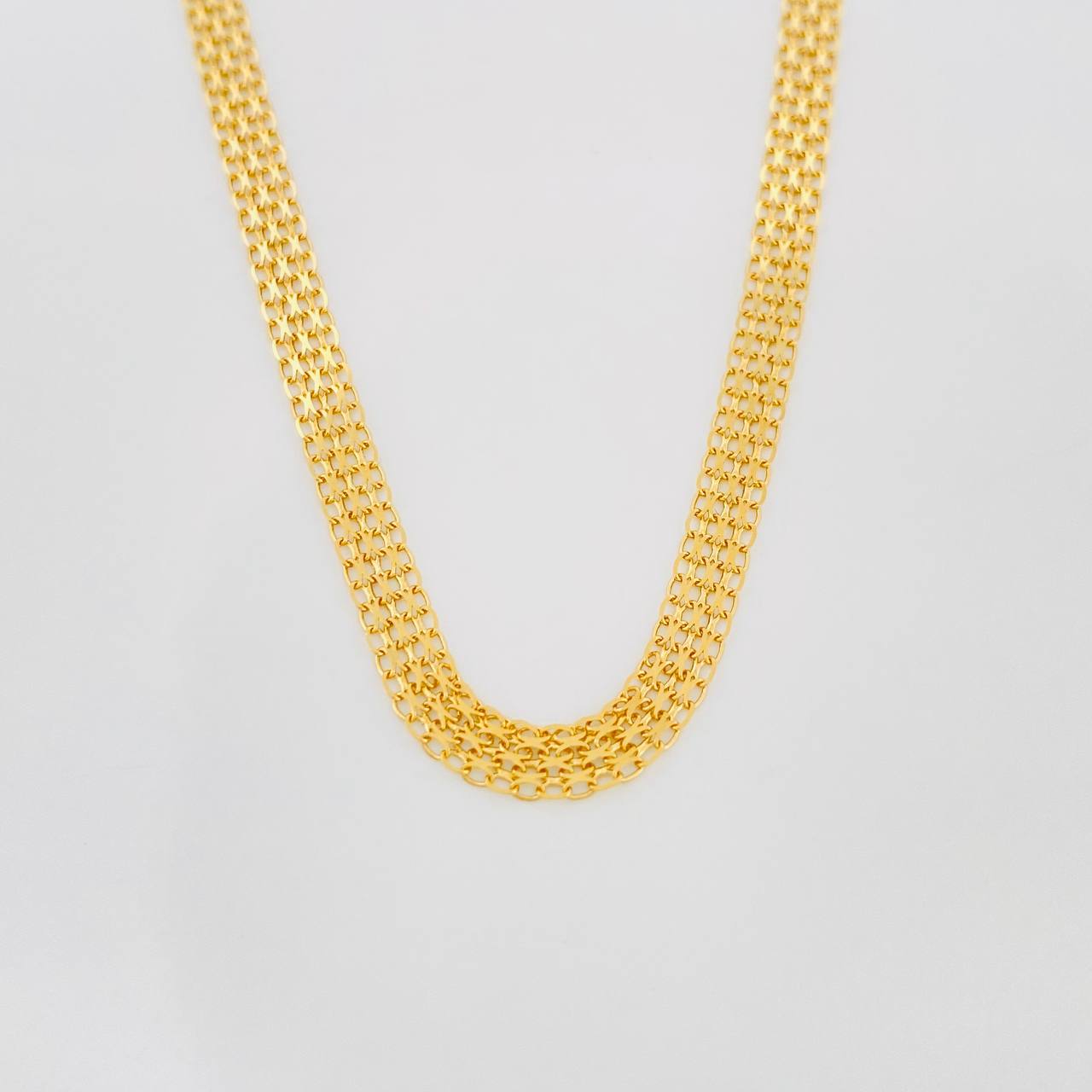 Cadena China 7.75g / 24 in / 4.23mm Oro Amarillo 18K