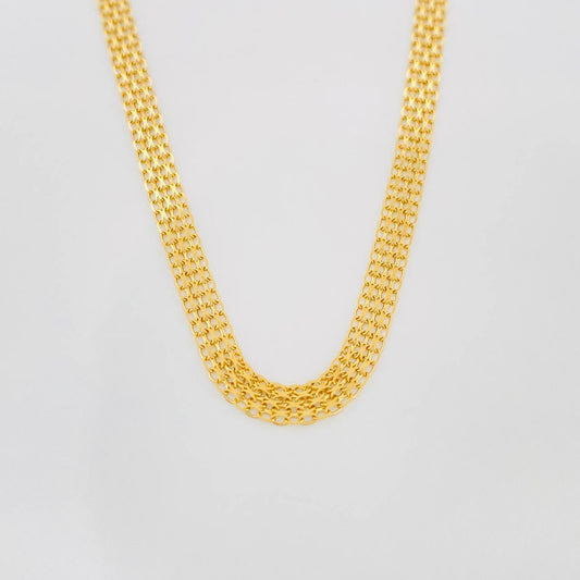 Cadena China 4.5g / 18 in / 3.76mm Oro Amarillo 18K
