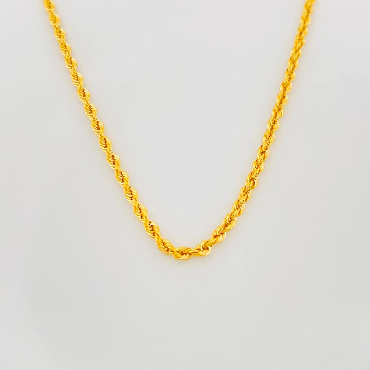 Cadena Lazo 2g / 24 in / 1.53mm Oro Amarillo 18K