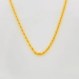 Rope Chain 1.65g / 18 in / 1.6mm 18K Yellow Gold