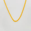 Cadena Lazo 2.05g / 24 in / 1.53mm Oro Amarillo 18K
