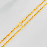 Rope Chain 1.65g / 18 in / 1.6mm 18K Yellow Gold
