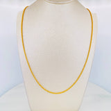 Rope Chain 1.65g / 18 in / 1.6mm 18K Yellow Gold