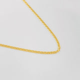 Cadena Escalera 4.4g / 18 in / 2.35mm Oro Amarillo 18K